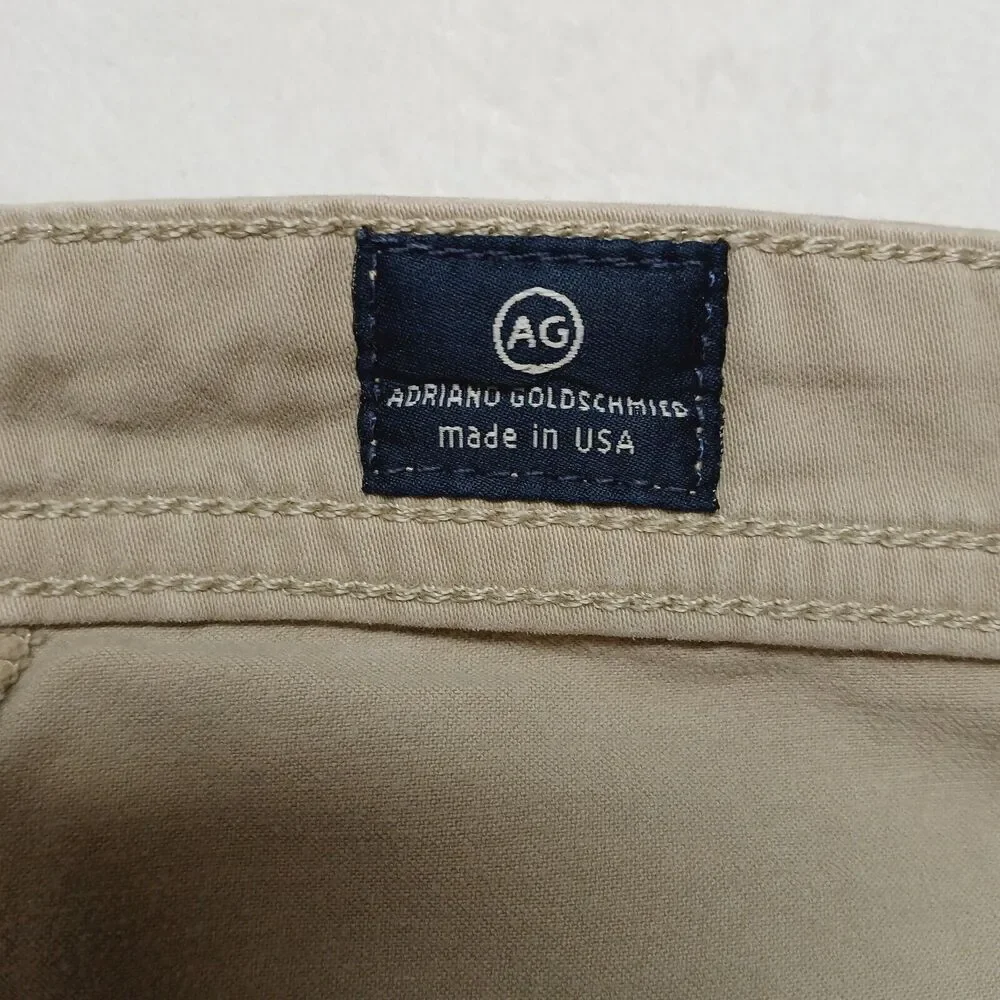AG Adriano Goldschmied The Protégé Straight Leg 5 Pocket Pants Size 38x30
